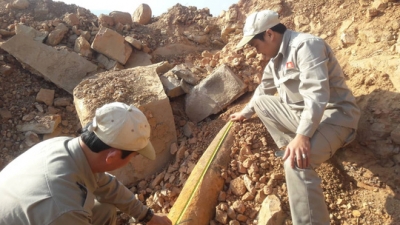 Thi c&ocirc;ng c&ocirc;ng tr&igrave;nh, ph&aacute;t hiện quả bom nặng 113 kg