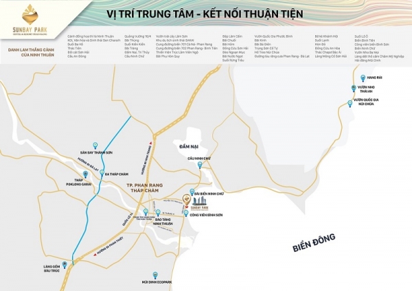 Vị trí - Thước đo tiềm năng phát triển của dự án BĐS nghỉ dưỡng biển