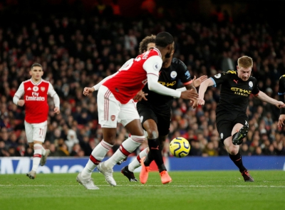 Man City chạm tr&aacute;n Arsenal ng&agrave;y Ngoại hạng Anh t&aacute;i xuất
