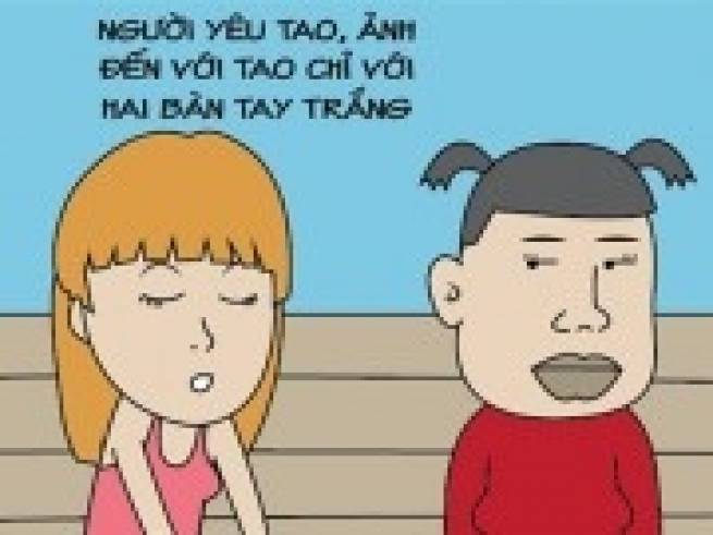 Cảm động khi bạn khoe người y&ecirc;u đến với m&igrave;nh từ "đ&ocirc;i b&agrave;n tay trắng"