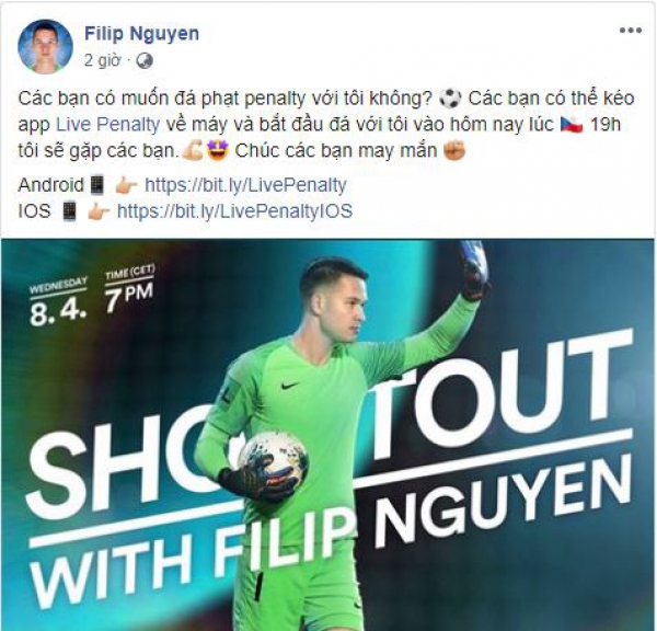 Filip Nguyễn mang 'niềm vui' đến NHM b&oacute;ng đ&aacute; Việt Nam