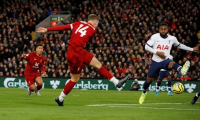 Ngược d&ograve;ng đại chiến Tottenham, Liverpool vững ng&ocirc;i đầu Ngoại hạng