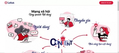Thêm mạng xã hội Việt Lotus gia nhập sân chơi cùng Gapo, Facebook