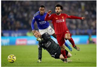 Leicester "tặng qu&agrave;", Liverpool gi&agrave;nh ng&ocirc;i v&ocirc; địch m&ugrave;a Đ&ocirc;ng