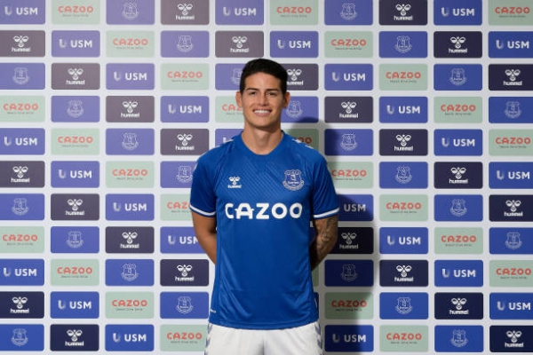 CHÍNH THỨC: James Rodriguez cập bến Ngoại hạng Anh