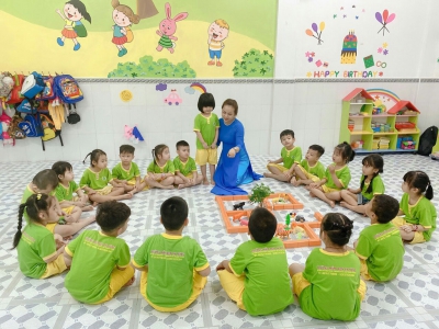 Trường Mầm non An Nông: Môi trường học tập an toàn, hiệu quả, giúp trẻ phát triển toàn diện