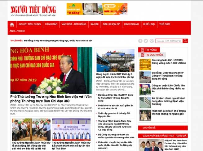 R&uacute;t giấy ph&eacute;p 3 th&aacute;ng với b&aacute;o điện tử Người ti&ecirc;u d&ugrave;ng