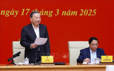 Tổng Bí thư Tô Lâm: Sắp xếp đơn vị hành chính là cơ hội để sàng lọc cán bộ