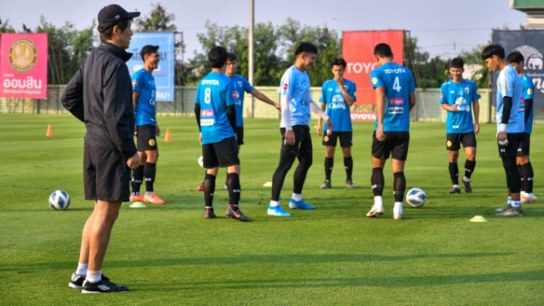 U23 Th&aacute;i Lan gặp kh&oacute; với chấn thương của h&agrave;ng loạt trụ cột