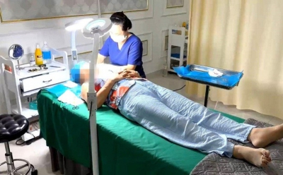 Viện thẩm mỹ để lao công căng da mặt cho khách bị phạt 320 triệu đồng