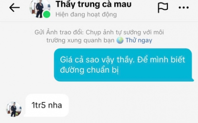Thông tin mới vụ tài khoản “Thầy Trung Cà Mau” rao… gỡ bùa yêu, bùa đánh đề