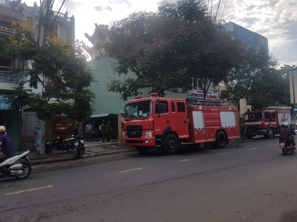 Văn ph&ograve;ng Đăng k&yacute; đất đai tỉnh B&igrave;nh Định bất ngờ bốc ch&aacute;y