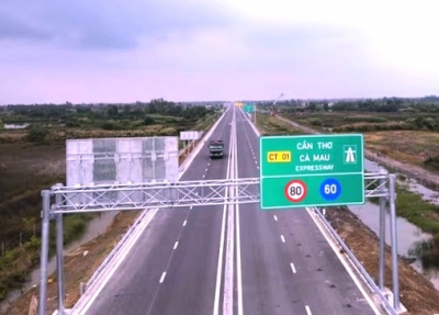Tuyến cao tốc Hậu Giang &ndash; C&agrave; Mau khai th&aacute;c trở lại sau hơn 1 th&aacute;ng tạm dừng