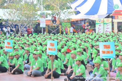 Hơn 1.500 bạn trẻ về Cần Thơ tham gia Hội trại &ldquo;Tuổi trẻ v&agrave; Phật gi&aacute;o&rdquo;