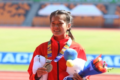 Tấm HCĐ qu&iacute; gi&aacute; của Hồng Lệ